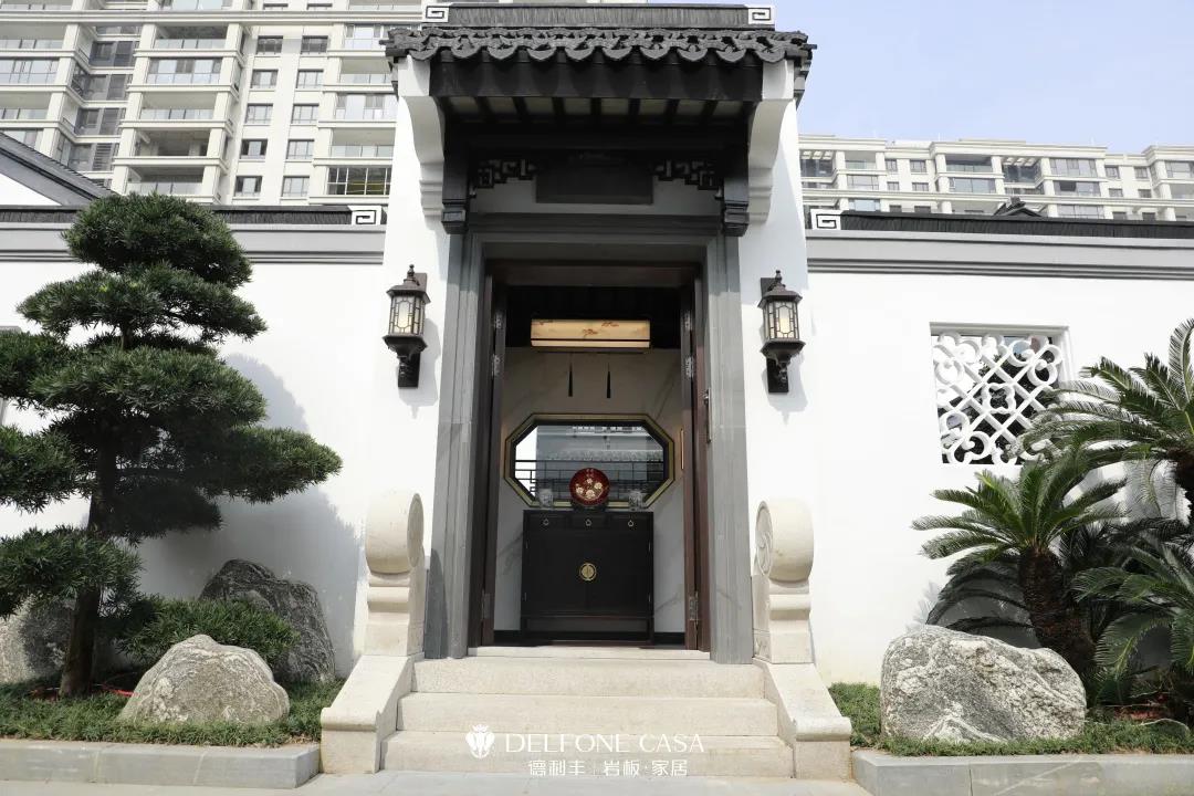 家裝案例 | 280㎡蘇州園林式巖板別墅，古典尊貴，古色古香(圖2)