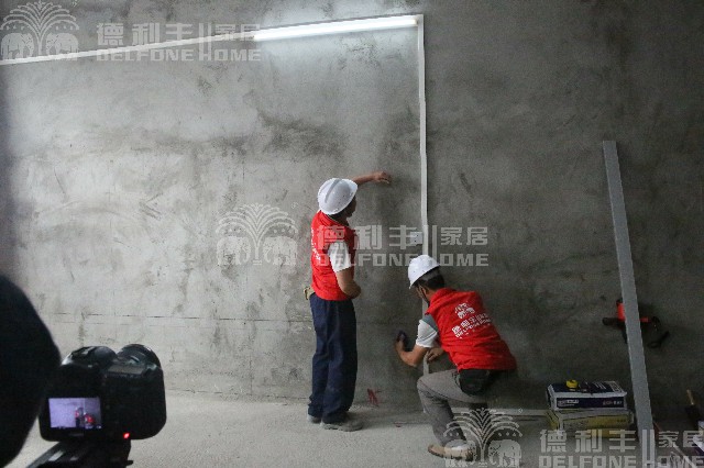 【揭秘】德利豐大巖板鋪貼視頻花絮，速速圍觀(圖8)