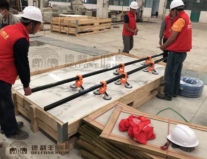 【揭秘】德利豐大巖板鋪貼視頻花絮，速速圍觀(圖14)